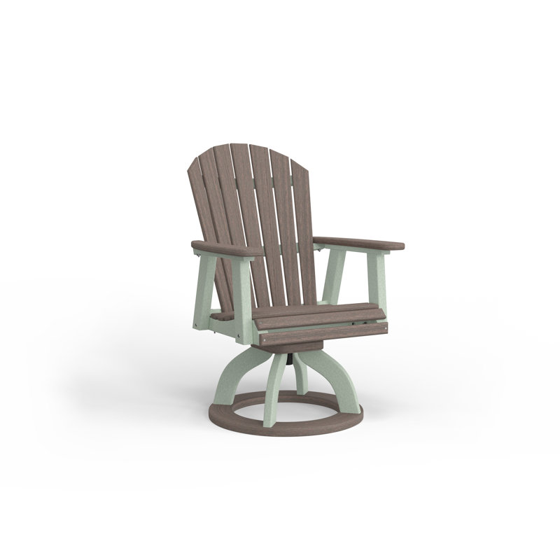 Comfo Back Outdoor Dining Armchair, Antique Mahogany