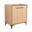 Base de meuble-lavabo 30 po sans lavabo, armoire de rangement avec portes, bois d'ingénierie-1701192014