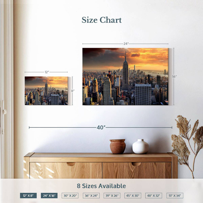 Hannes New York City High Rises, H 16 po x l 24 po