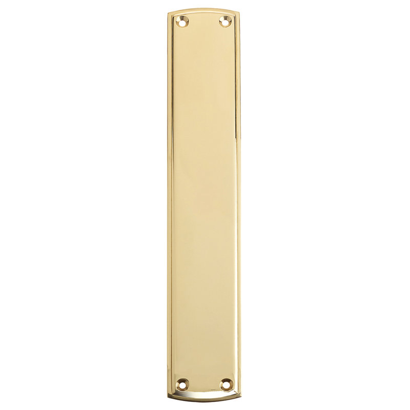 Finger Back Plate, Brass