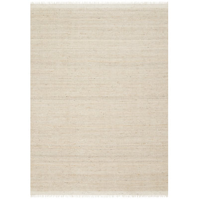 Tapis naturel fait à la main Nikki