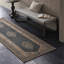 Cesia Oriental Hand-Knotted Rectangle Area Rug in Beige-248254694