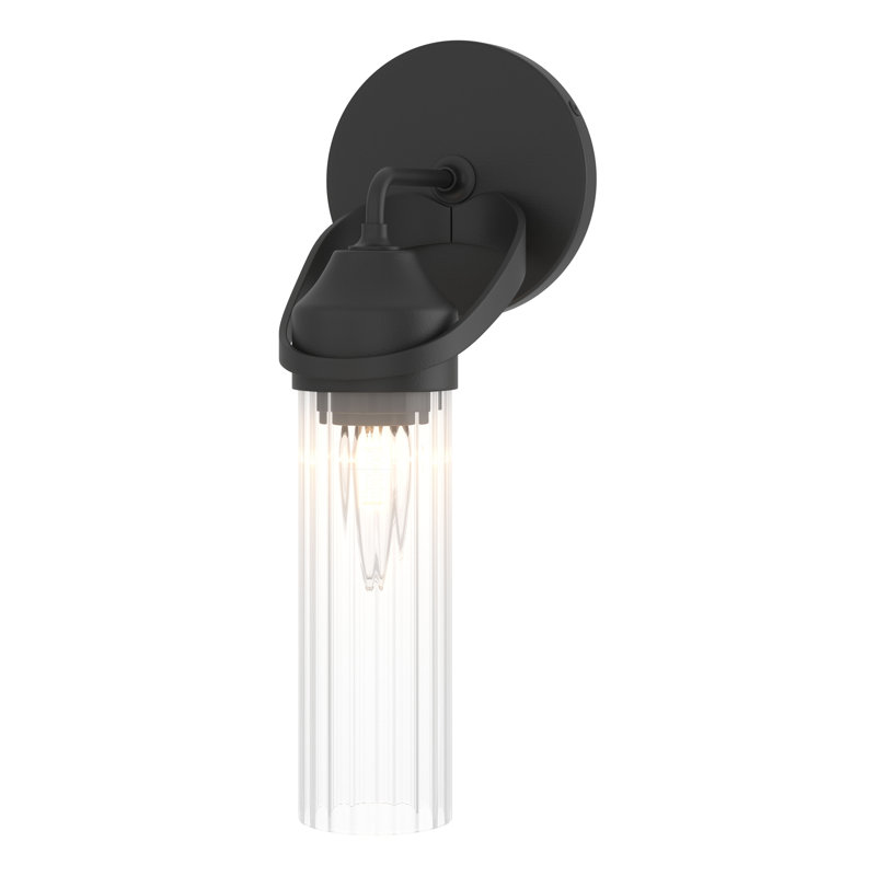 Bow 1 - Light Dimmable Bath Sconce, Black