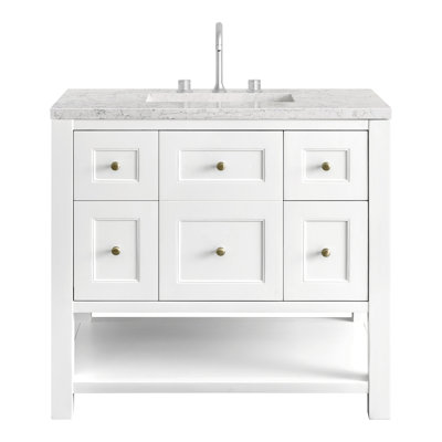 Breckenridge 36'' Single Bathroom Vanity with Top