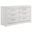 Commode 6 tiroirs Pierce White-1371990920