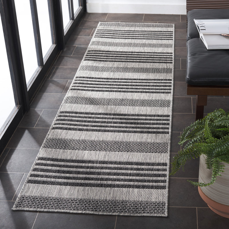 Tapis intérieur / extérieur Gonsalve Performance Performance, Tapis de couloir 2 pi 2 po x 8 pi
