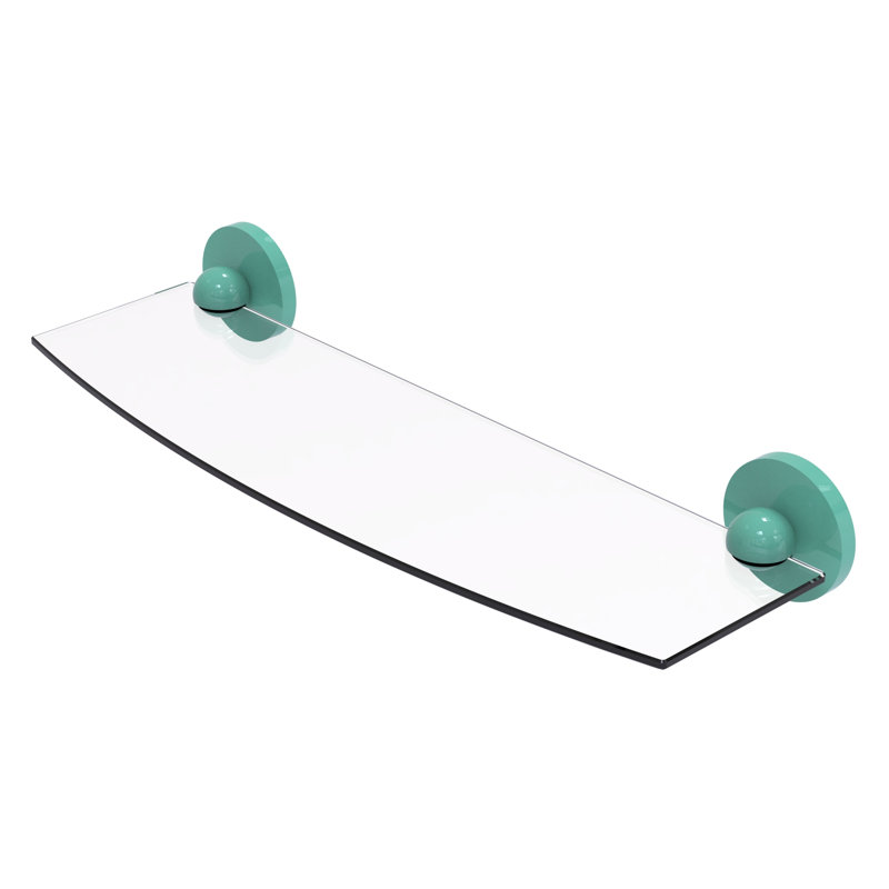 Tablette flottante Skyline, Vert écume de mer, H 2,8 po x l 18 po x P 6,1 po