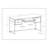 Desk - Rustic Natural Aged Brown
