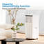 4-in-1 Portable Air Conditioner 7000 BTU – Cooling, Fan, Dehumidifier, Ventilation – Dual Digital Display, Remote, 2 Fan Speeds, 24H Timer, Sleep Mode, Window Kit – Ideal for Home or Office – White