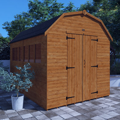 12x8w Tiger Loglap Mini-Barn