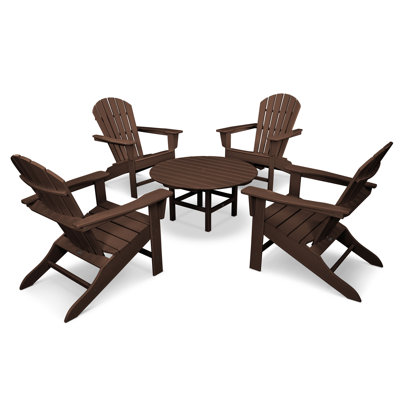 POLYWOOD South Beach 5-Piece Conversation Group