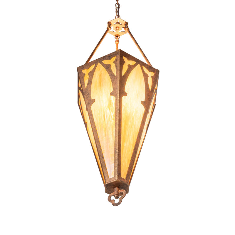 14" Wide Church Inverted Pendant