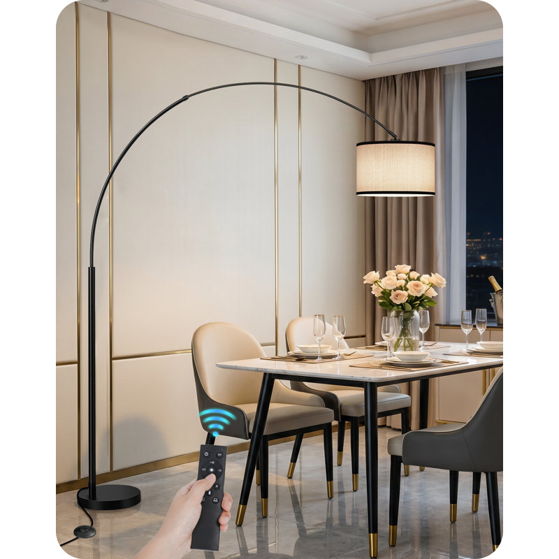 82" Arc Dimmable Floor With Remote Control & Foot Switch 