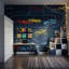 Raccrack, fond d'écran, voitures de course, croquis de tableau, décoration murale amovible-1028357432-1028357436