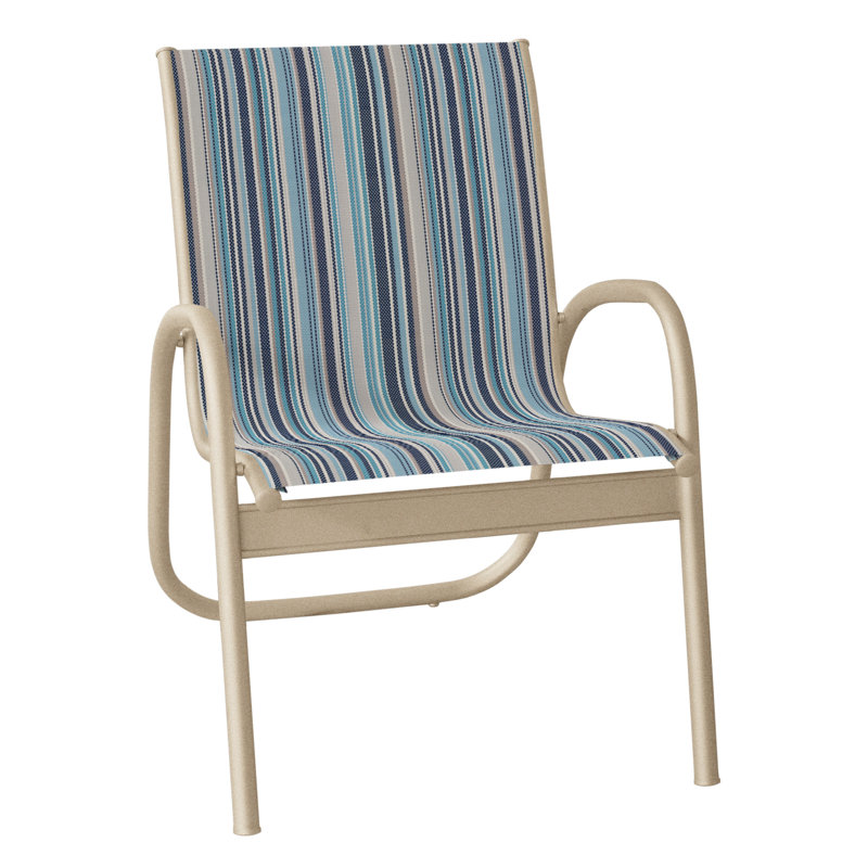 Fauteuil de patio Gardenella, Bois de plage texturé, Vigne