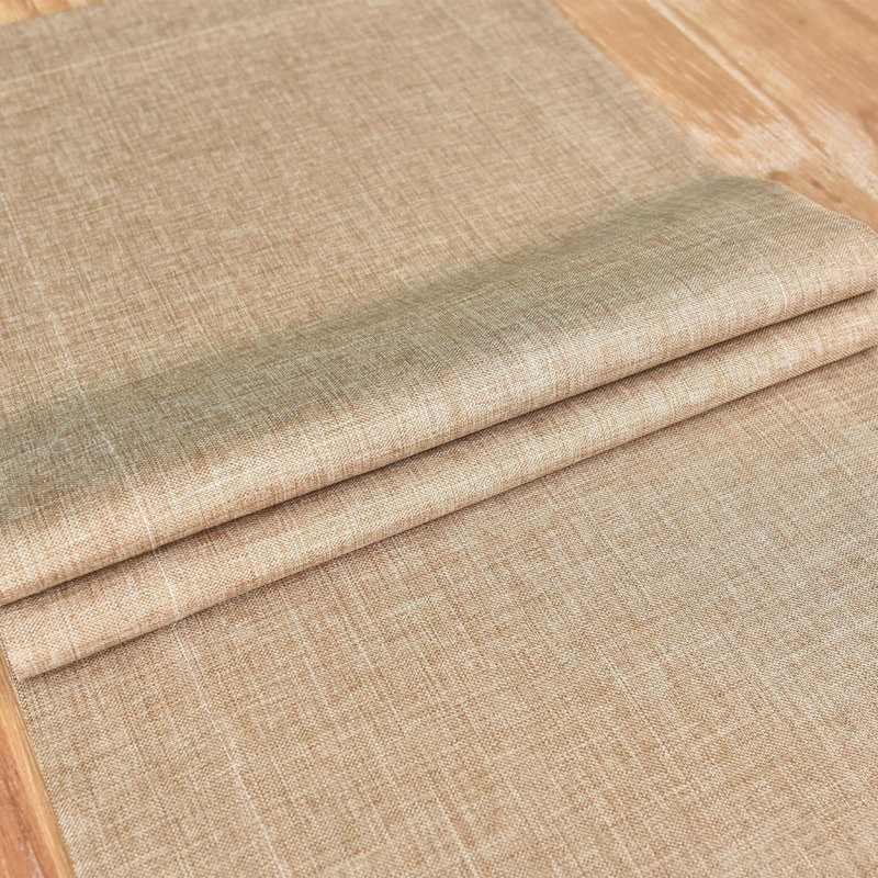 Evyonne Runner Polyester Table Runnner, Flaxen