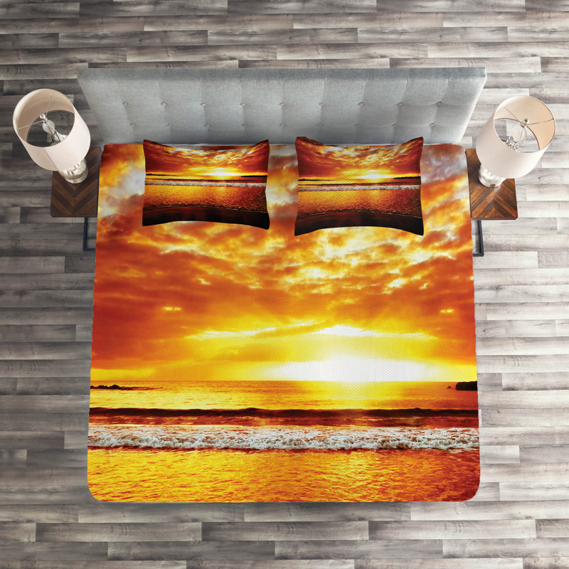 Hypnotic Coastal Coverlet