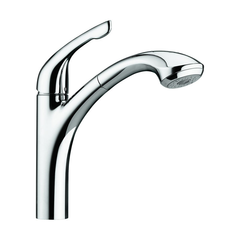 Allegro E Single Handle Kitchen Faucet, Chrome, 1.75 GPM