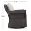 Chaise berçante pivotante d'extérieur Anushree