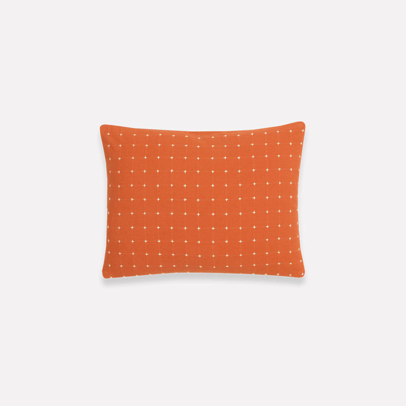 Square Pillow Cover & Insert, Pine, 12" H x 16" W