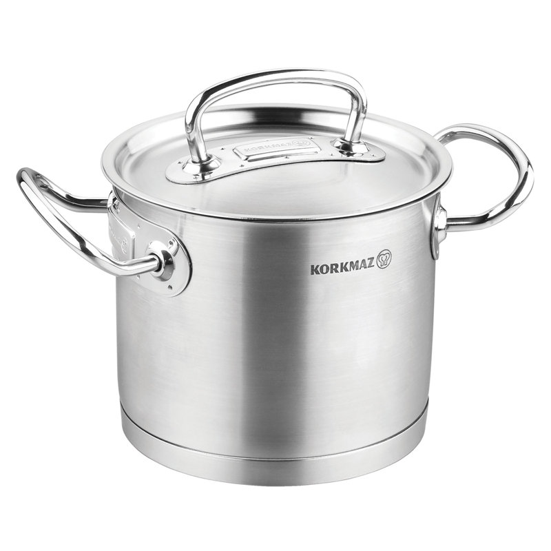 Cocotte en acier inoxydable Korkmaz Proline, 9,5 pte