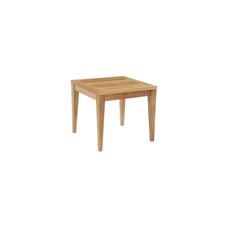 Tribeca Outdoor Square Teak Side Table