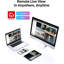 8CH DVR Security Camera System with 2TB HDD, 8 X 1080P Wired Bullet Outdoor Cameras, Motion Sensor