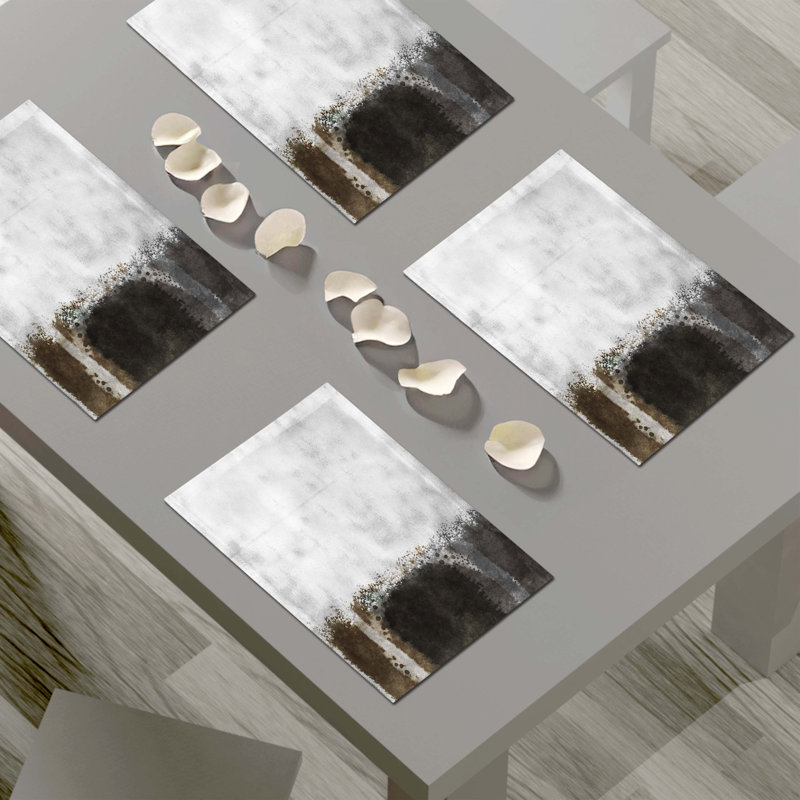Napperon abstrait en polyester