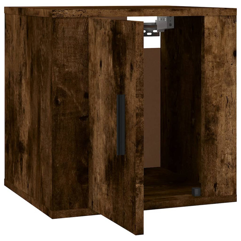 Orose TV Stand for TVs up to 28", Smoked Oak