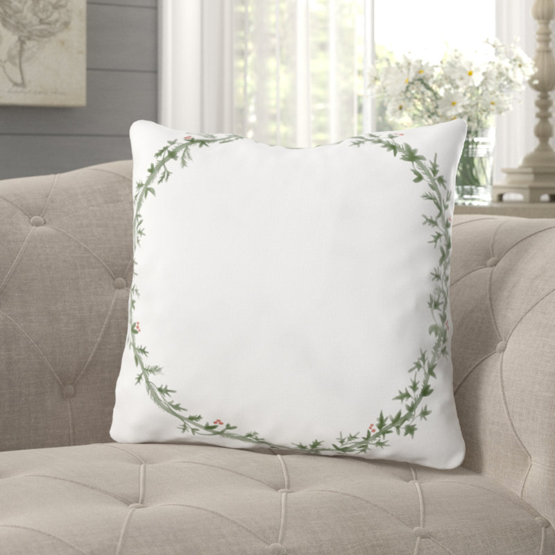 Coussin décoratif Ridenhour, Microsuède, Intérieur
