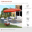 Parasol carré en porte-à-faux 116,5 "Aida-1560843565