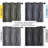 Curtains 2 Panels Set For Bedroom/Living Room Noise Reducing Thermal Insulated Wave Line Foil Print Drapes For Patio Sliding Glass Door-1556191030