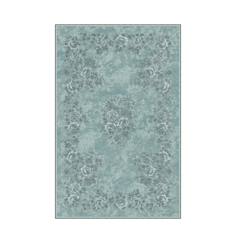 Elegant Hall Carpet, 31.5 x 78.7 inches | 100% Polyester, 0.4 inch Pile Height | Antibacterial, Non-Slip PVC Felt Dot Underside | Machine Washable, Durable Woven Design | Perfect for Entryways & Living Spaces