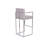 Upholstered Counter Stool with Metal Frame-1460848152-1460848153