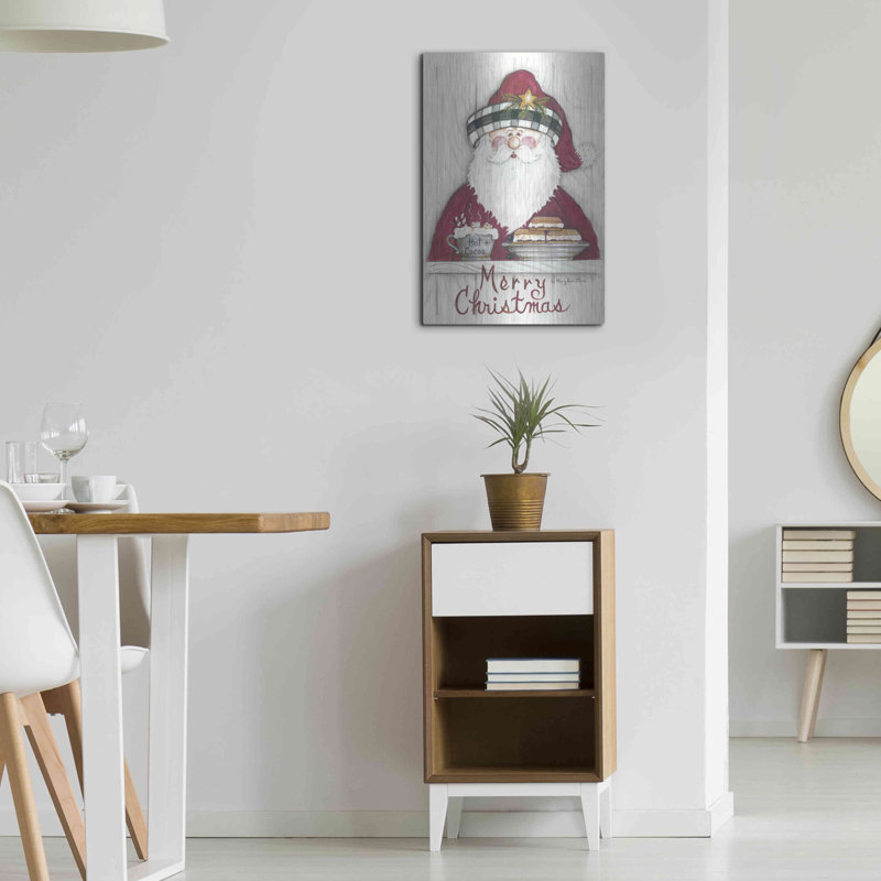 «Jolly St. Nick» par Mary Ann June, H 24 po x l 16 po
