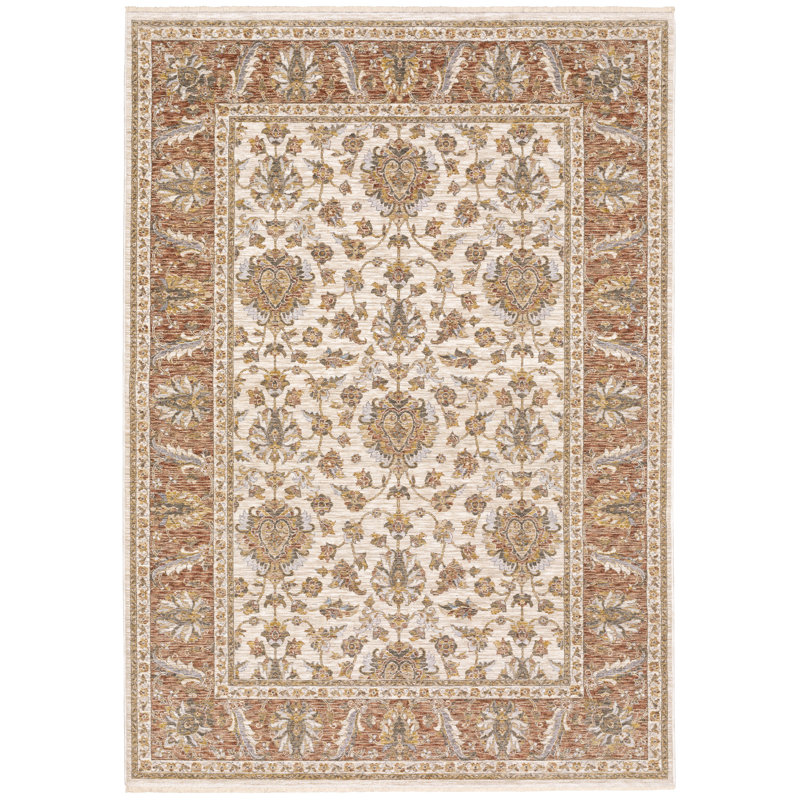 Atherine Oriental Indoor Rug, Rectangle 7'10" x 10'10"