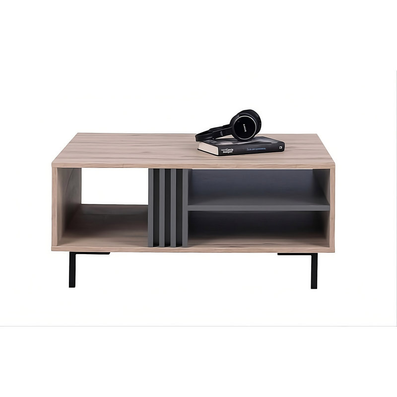 Computer Desk, 76 cm H x 90 cm W x 70 cm D, Cashmere / Anthracite