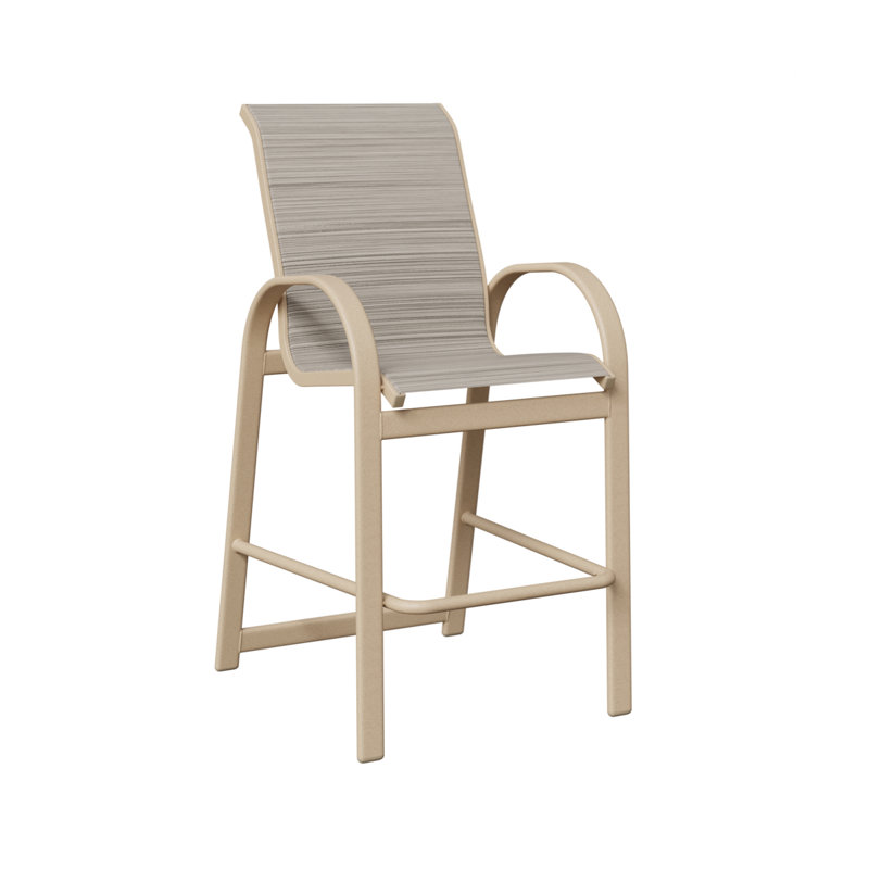 Fauteuil de bar berlinois Murphy Luna de Berlin avec tissu Kozo, Kozo fossile, Luna multicolore