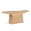 Incus 68" Console Table in Natural Oak