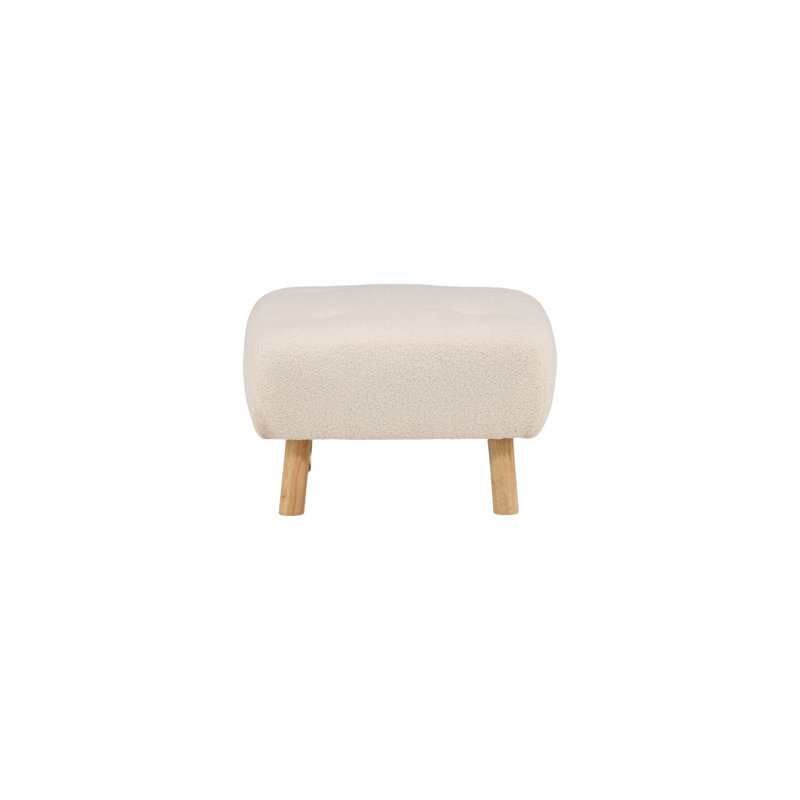 60cm Wide Solid Colour Pouffe Ottoman