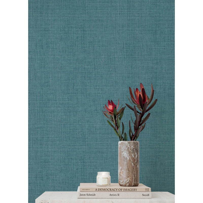 Papier peint Alba, Turquoise