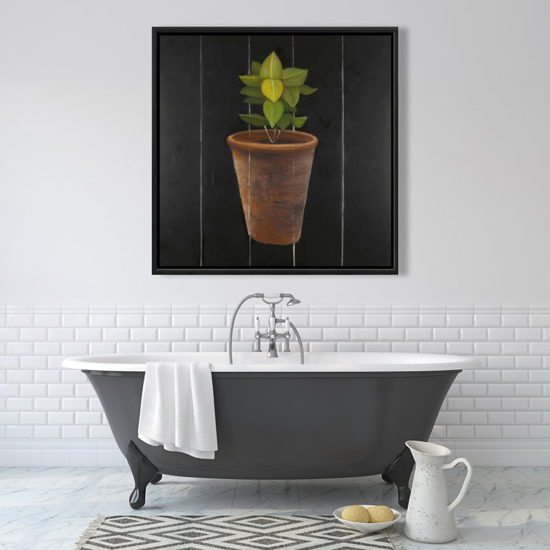 Plant of Bay Leaves - Toile encadrée Hygge pour la décoration intérieure
