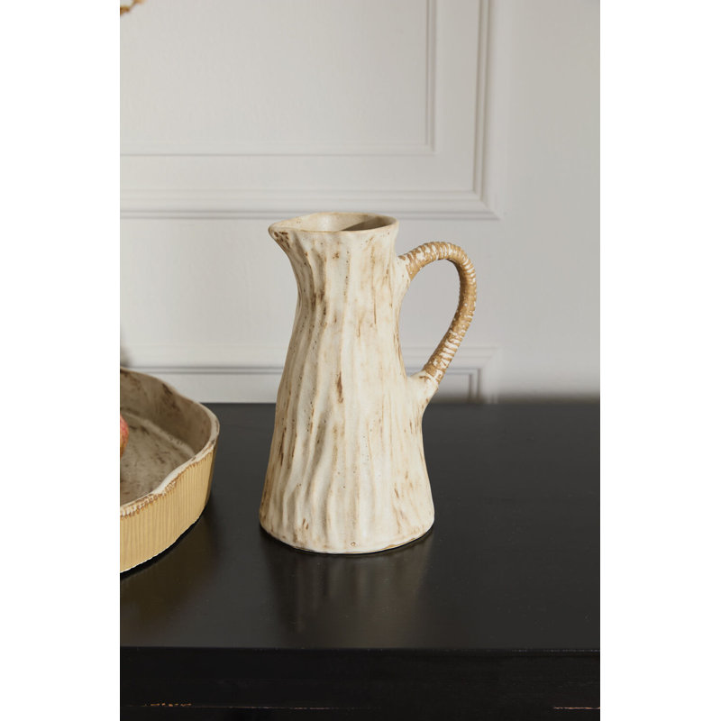 Sycamore Pitcher 7.5"x 5.5"x 10"