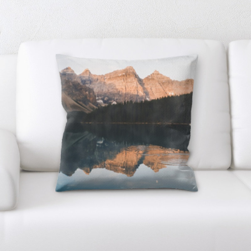 Microsuede Throw Pillow