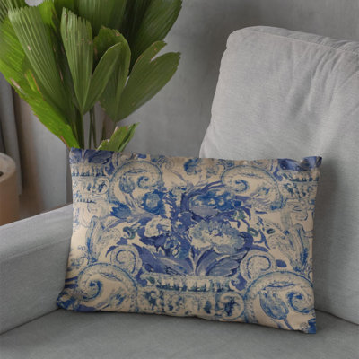 Oreiller de luxe Plutus Blue Beige iKat