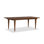 81.6" W Mid-Century Modern Rectangular Dining Table, Walnut