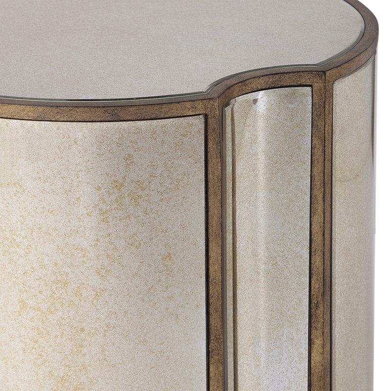 Table de bout en miroir Marcy