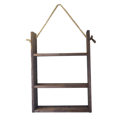 Coachella 3 Piece Solid Wood Accent Shelf