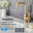 Parma Single Handle Single Hole Bathroom Faucet with Metal Touch Down Drain Included-53545425
