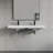 48" Solid Surface Wall-Mounted Bathroom Sink